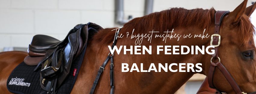 The 7 biggest mistakes we make when feeding balancers