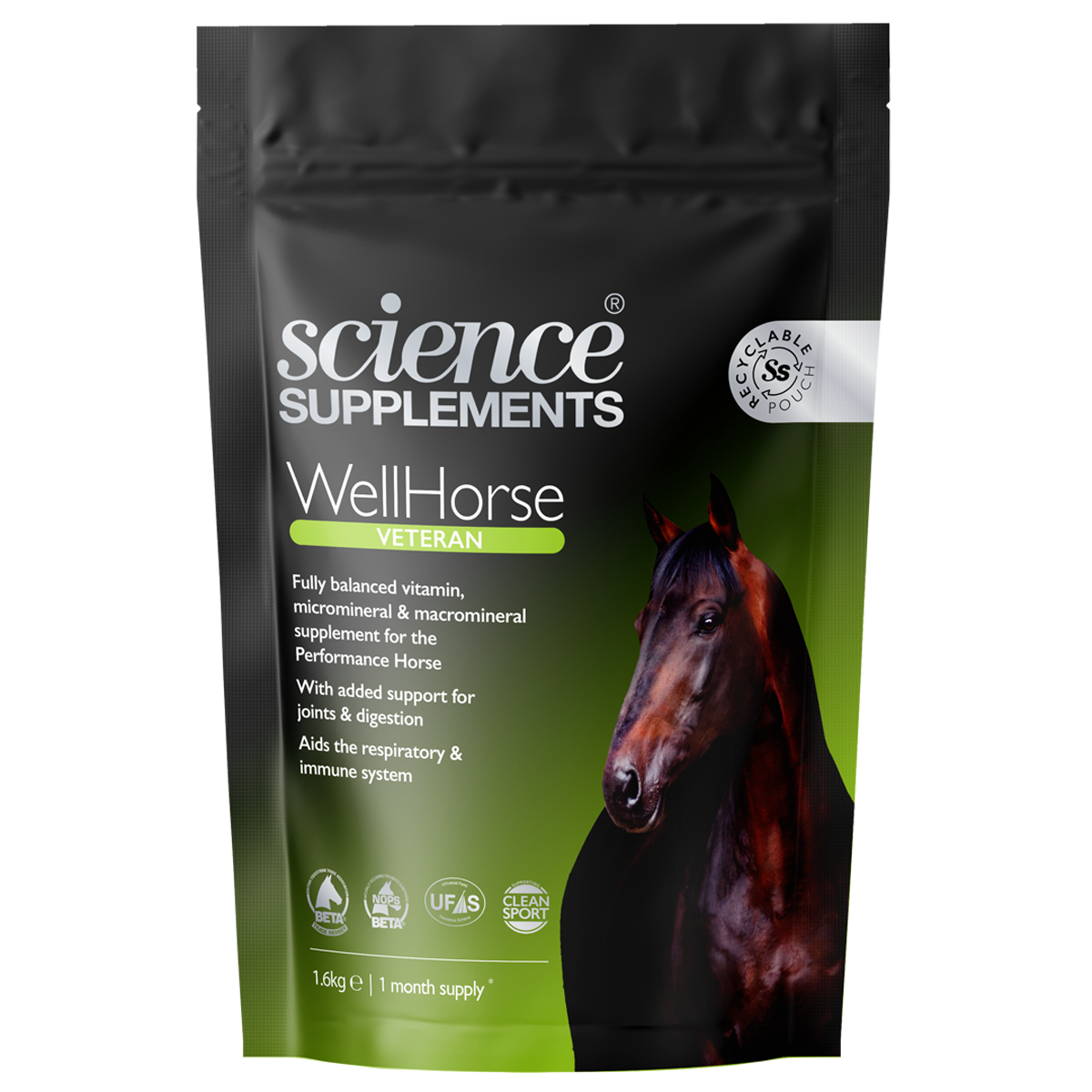 WellHorse Veteran Science Supplements Science Supplements UK